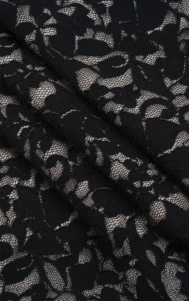 Midnight Autumn Lace Dress